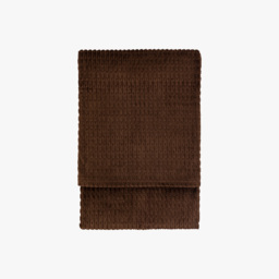 Doze Flannel Throw in Chocolate