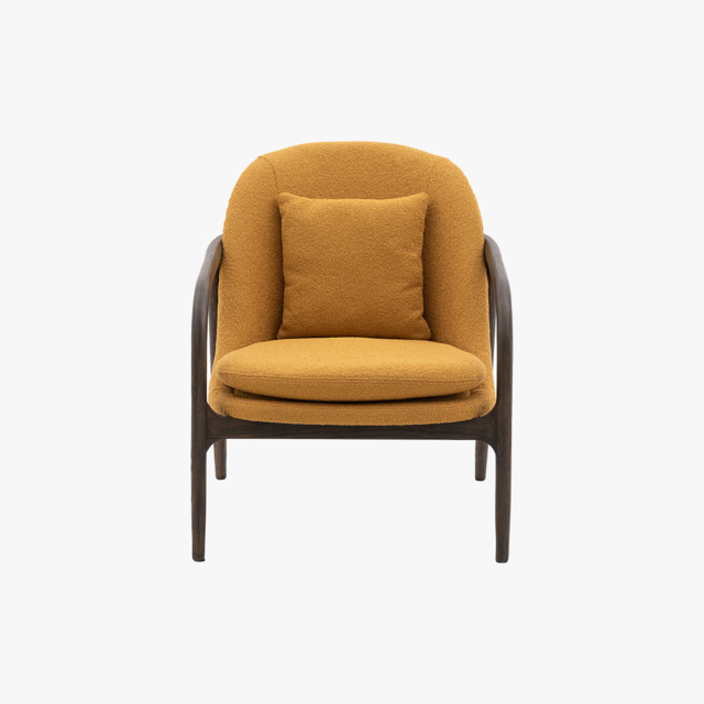 Addison Armchair in Ochre