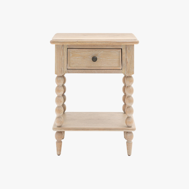 Spindler 1 Drawer Bedside Table