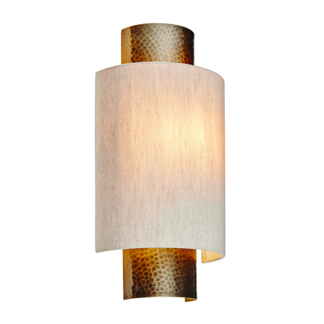 Indiana Wall Light in Hammered Bronze