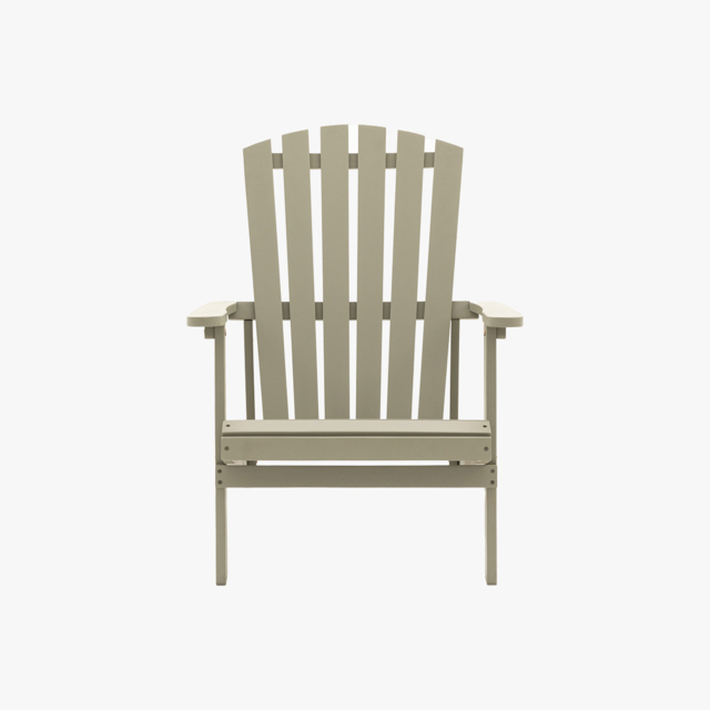 Solstice Outdoor Lounge Chair in Grey