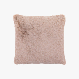 Snug Square Fur Cushion in Natural