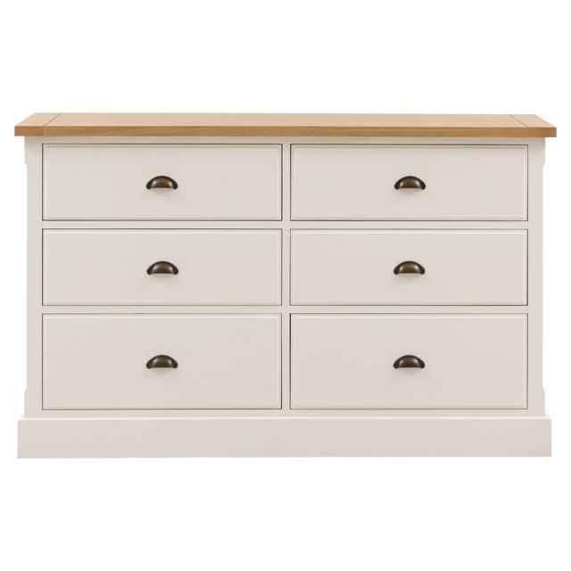 Harvest 6 Drawer Chest in White