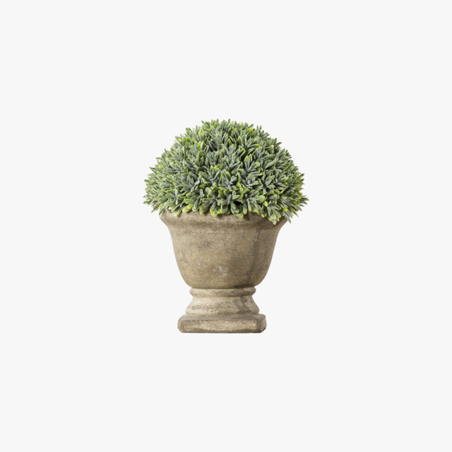 Annika Stone Effect Urn with Shrub