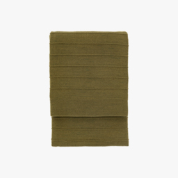 Marlow Knit Throw in Olive