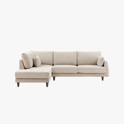Snug  Left Hand Chaise in Cream