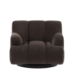 Mallow Swivel Armchair in Grey