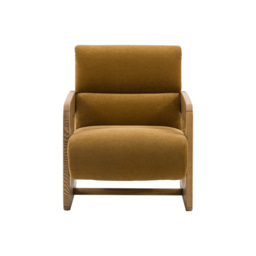 Polo Armchair in Ochre