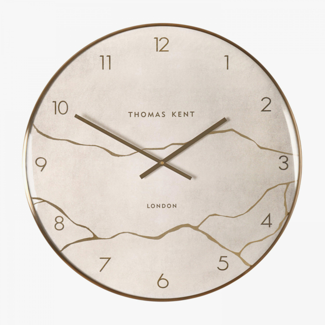 Phoenix Wall Clock in Stone