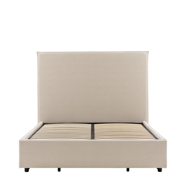 Drift-off King Ottoman Bedstead in Cream