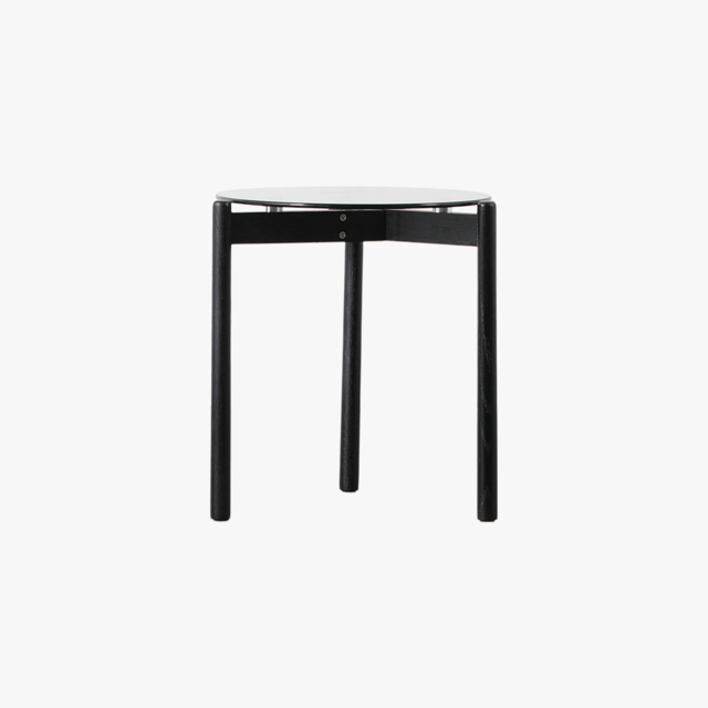 Bryne Side Table in Black