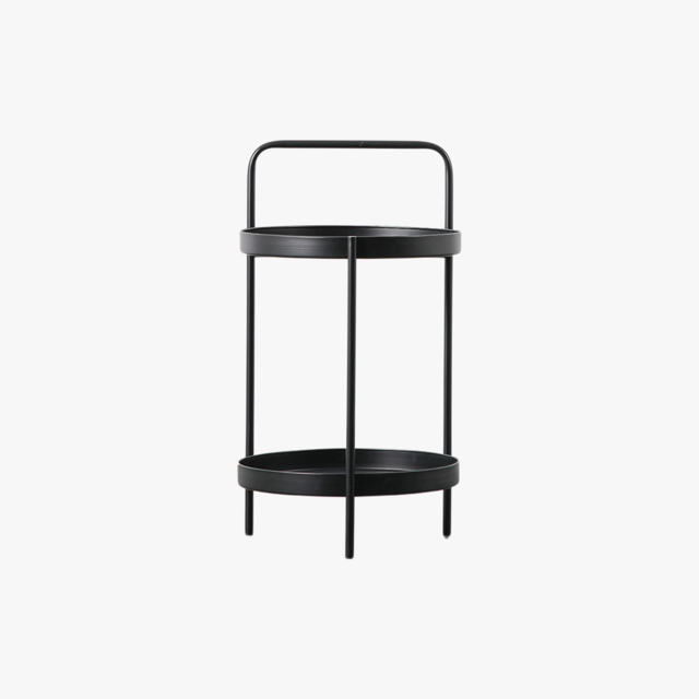 Decker Side Table in Black