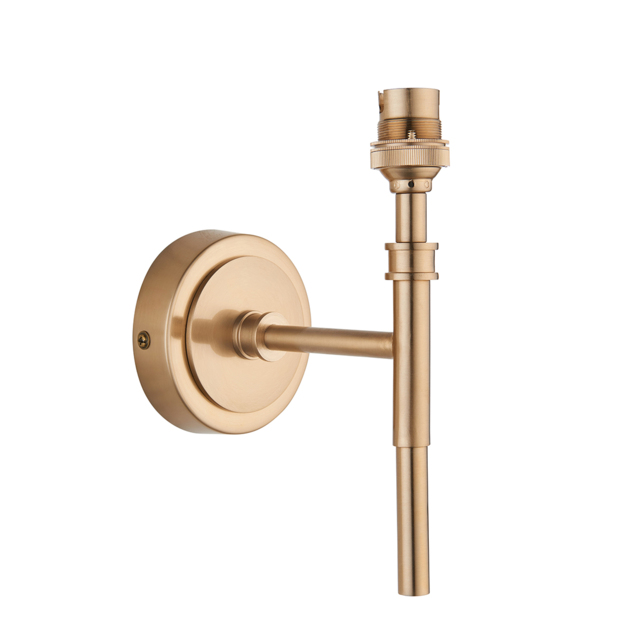 Curio Wall Fitting - Brushed Aged Brass