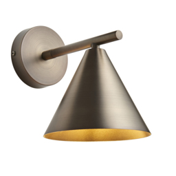 Jutt Wall Light in Dark Antique Bronze
