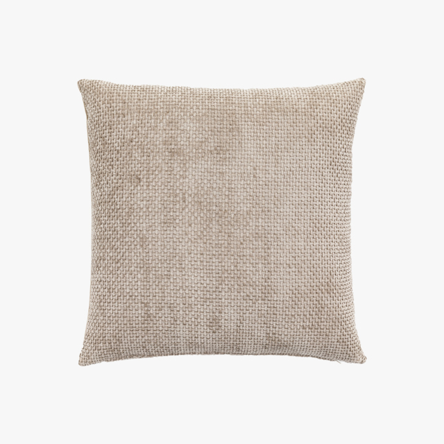 Velora Chenille Cushion in Cream