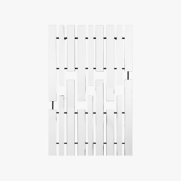 Stria Mirror in Silver