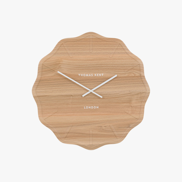 Axel Clock in Light Cedar