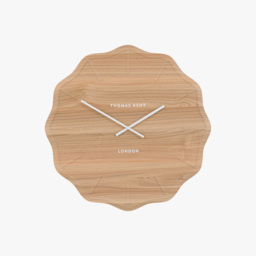 Axel Clock in Light Cedar