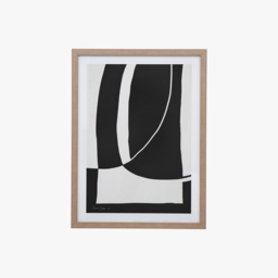 Monochrome Framed Art