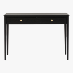 Ardena 2 Drawer Console Table in Black