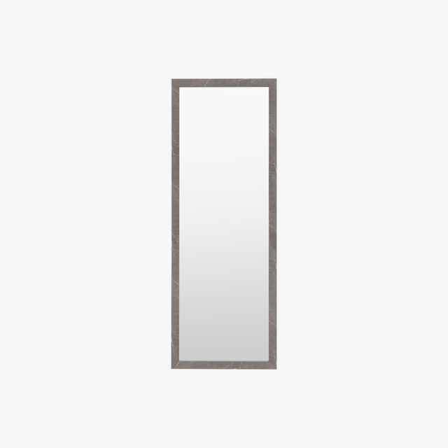 Verona Marbled Leaner Mirror in Grey