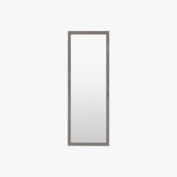 Verona Marbled Leaner Mirror in Grey
