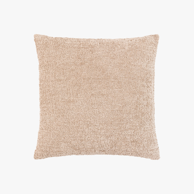Alora Chenille Cushion in Taupe
