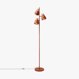 MADE Terracotta Red Albert Floor Lamp