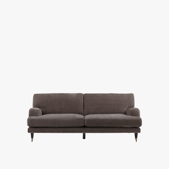 Fairmont 4 Seater Sofa in Velour Grey