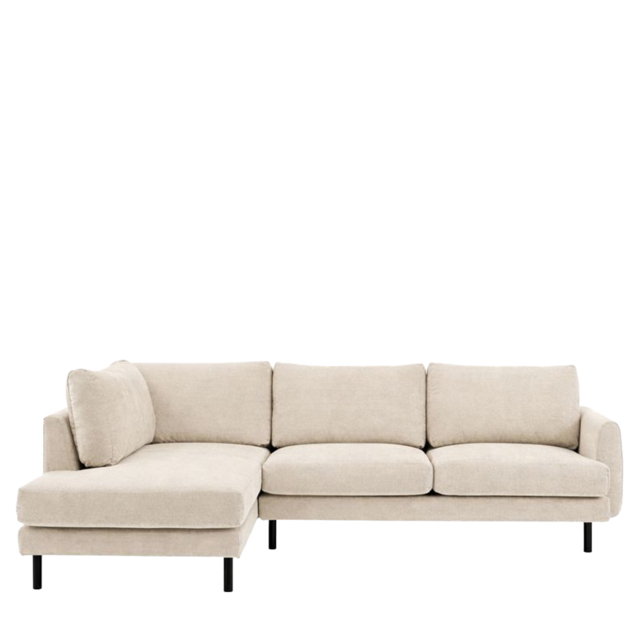 Dwell Left Hand Chaise in Cream