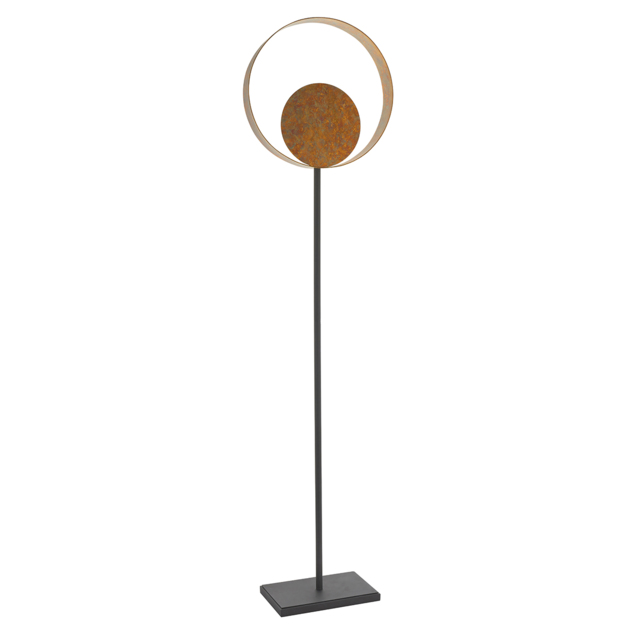 James Floor Lamp in Gold Patina