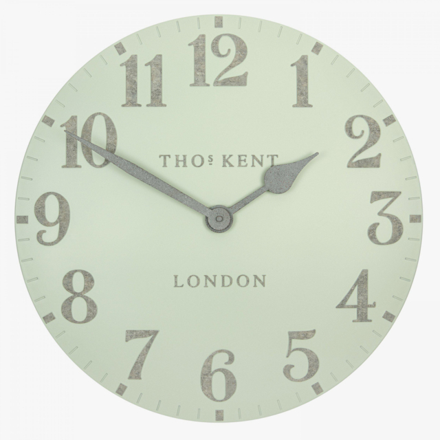 Wren Wall Clock in Green, Large
