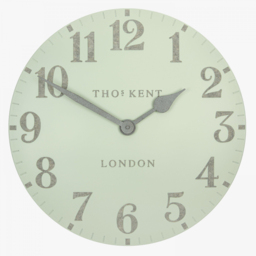 Wren Wall Clock in Green, Large