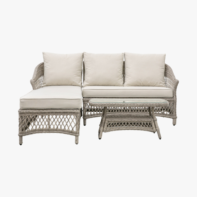 Lingerer Chaise Set in Stone