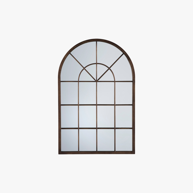 Troy Arch Mirror in Bronze