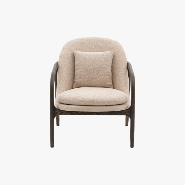 Addison Armchair in Taupe