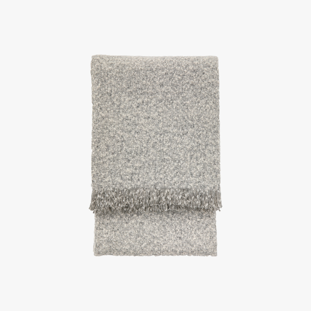 Aspen Throw in Light Grey