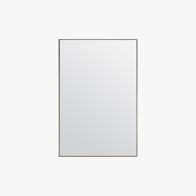 Good Lookin' Wall Mirror in Champagne