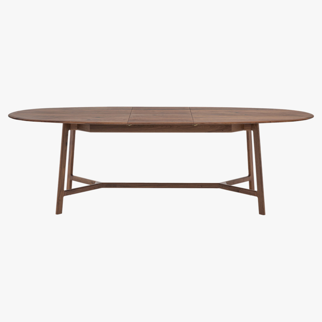 Menorca Extendable Dining Table in Walnut - 6-8 Seater