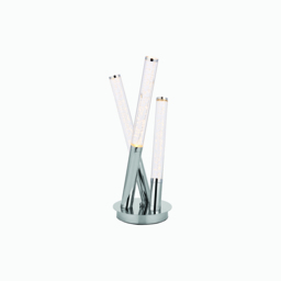 Anella Chrome Cylindrical Table Lamp