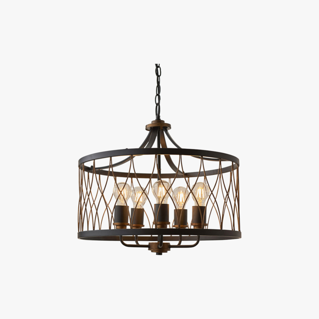 Clark Chandelier in Antique Gold