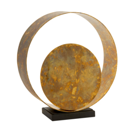 James Table Lamp in Gold Patina
