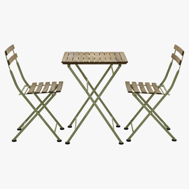 Harmony Outdoor Bistro Set in Sage