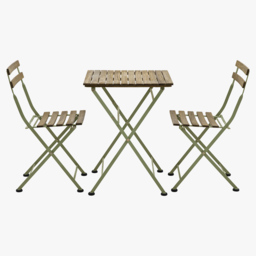 Harmony Outdoor Bistro Set in Sage