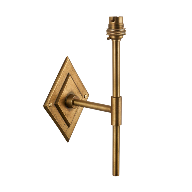 Annika Wall Light in Antique Brass