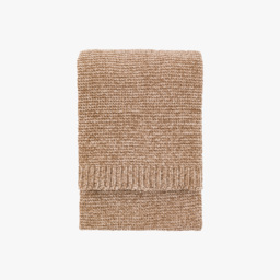Verity Chunky Chenille Throw in Taupe