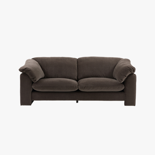 Pillow 4 Seater Sofa in Mushroom