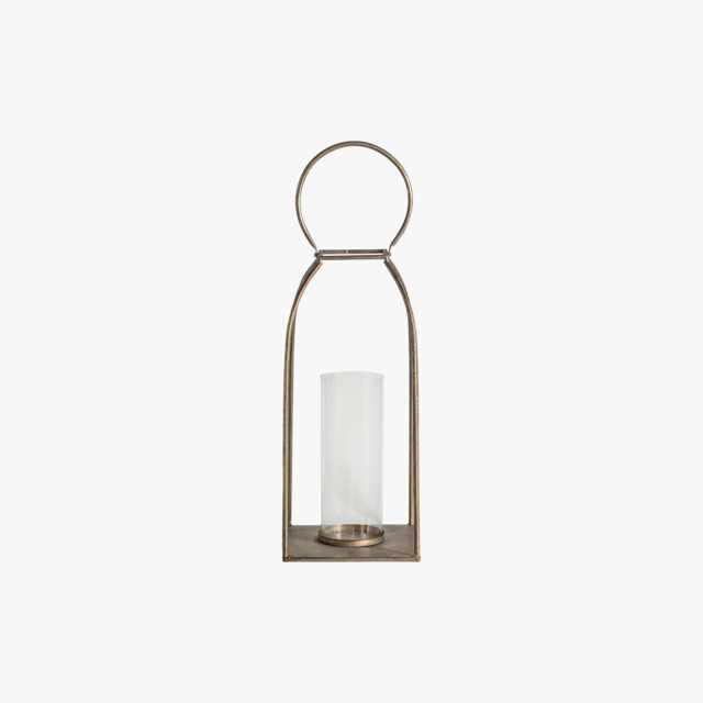 Janda Antique Gold Lantern, Small