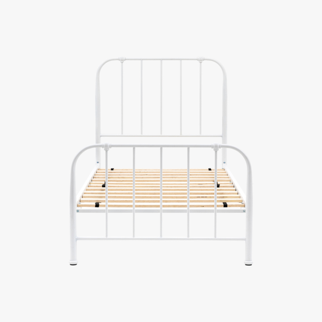Drowsy Single Bedstead in Ivory