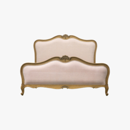 Opera Super King Bed Frame in Natural Wood